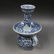 Late Qing Guangxu annual blue and white oil lamp teapot - 4