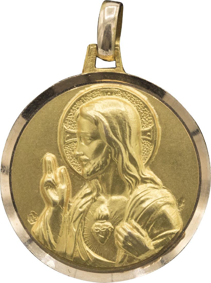 Tres medallas devocionales en oro (1 of 3)