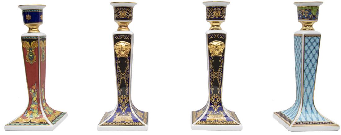 Juego de cuatro candeleros VERSACE (1 of 1)