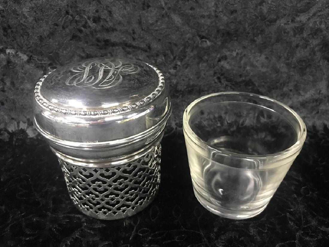 Sterling Silver & Glass Vanity Jar (1 of 6)