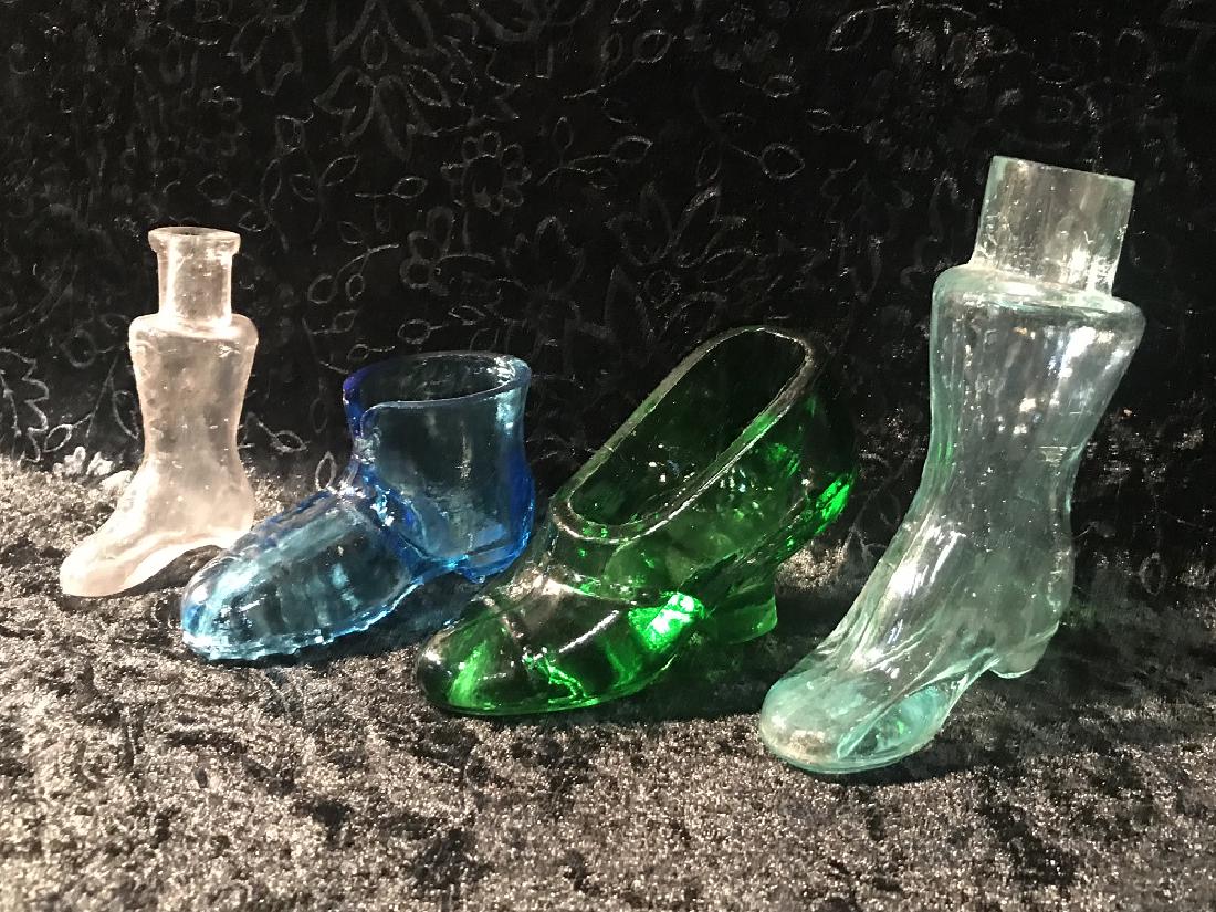 4 Victorian Glass Shoes (1 of 4)