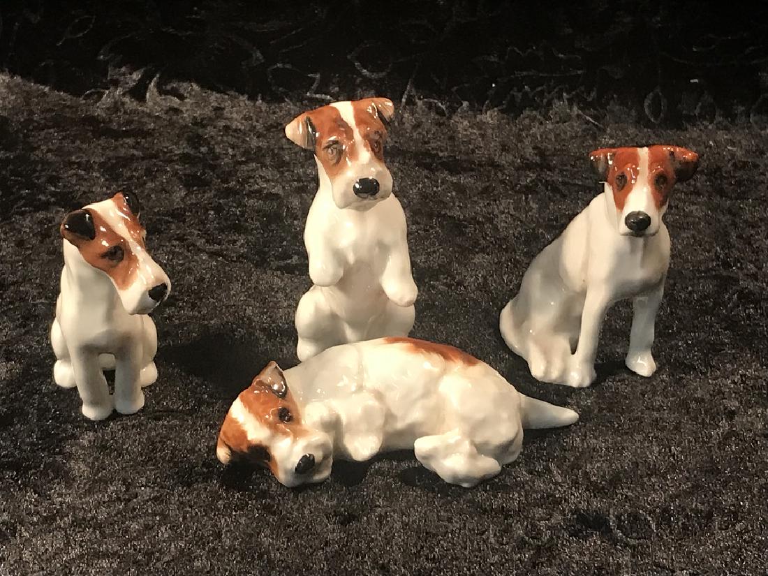 4 Royal Doulton Porcelain Dog Figurines (1 of 6)