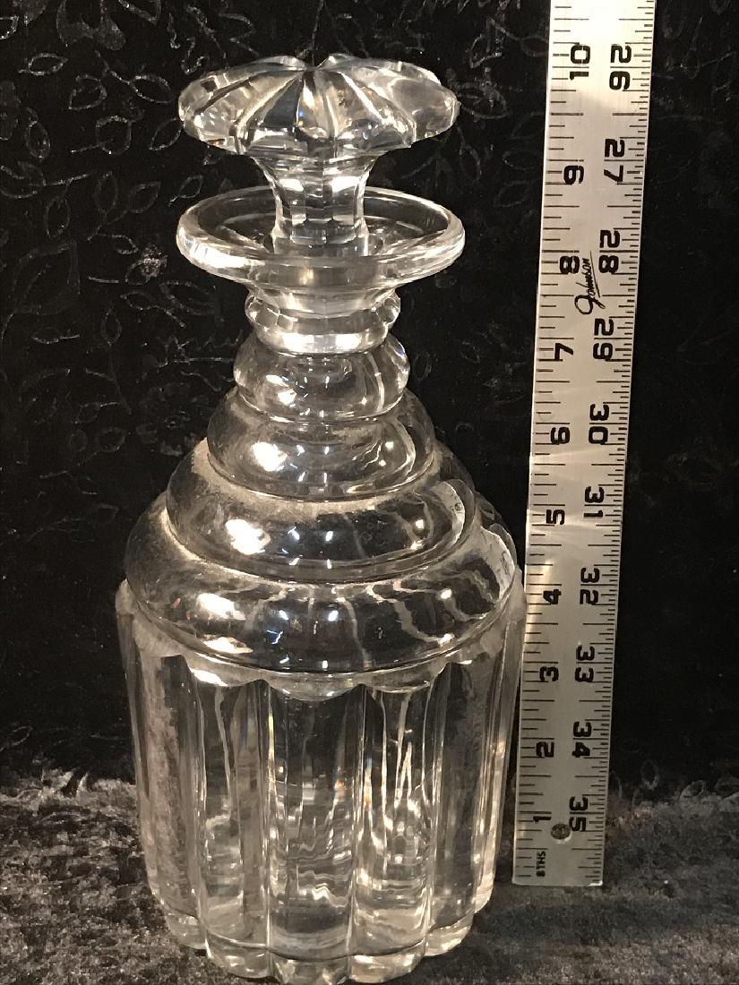 Early American Flint Glass Decanter (1 of 5)