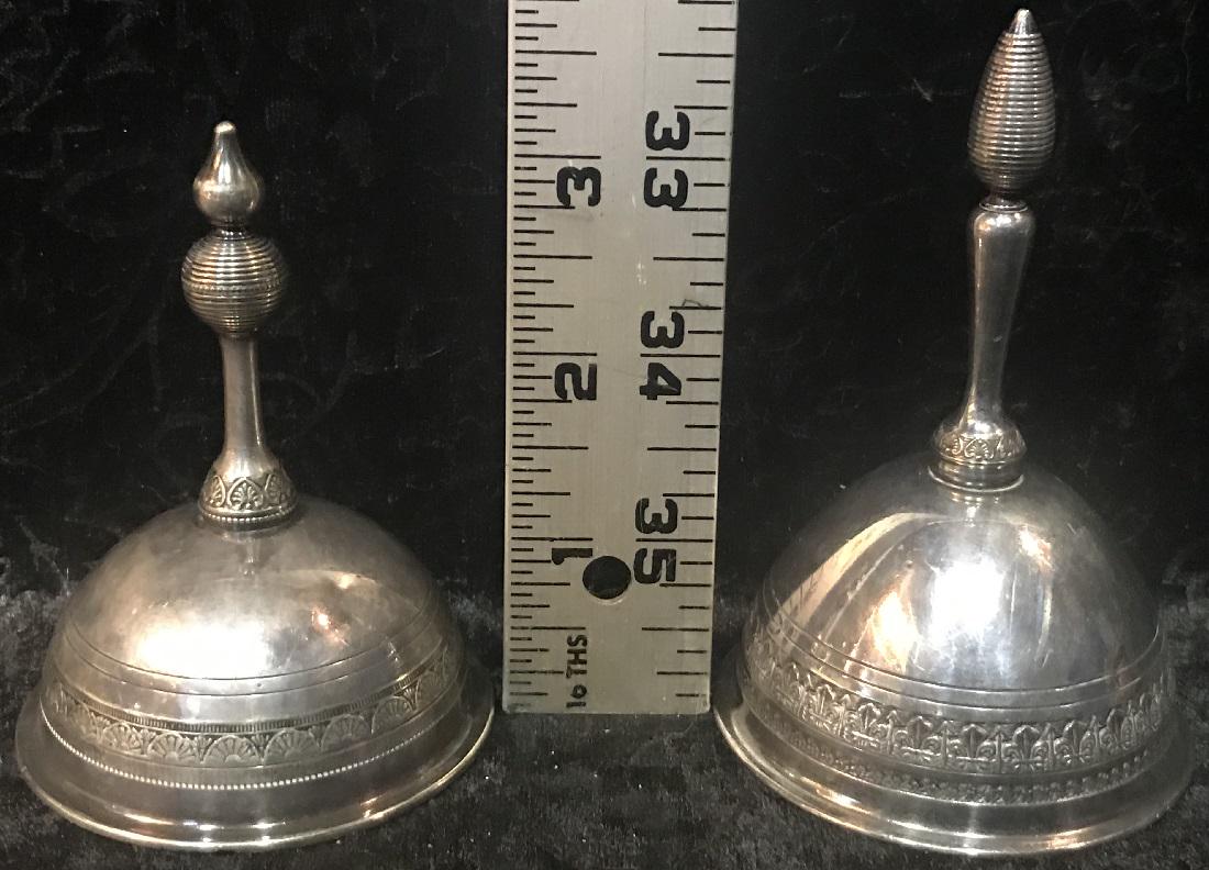 2 Silverplate Dinner Bells (1 of 6)