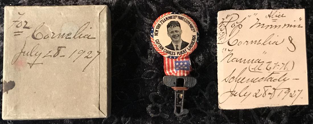 Charles Lindbergh Pinback Button (1 of 4)