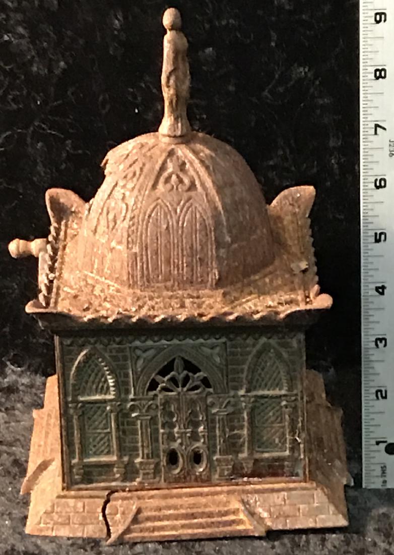 Victorian Cast Iron Architectural Mechanical Bank (1 of 8)