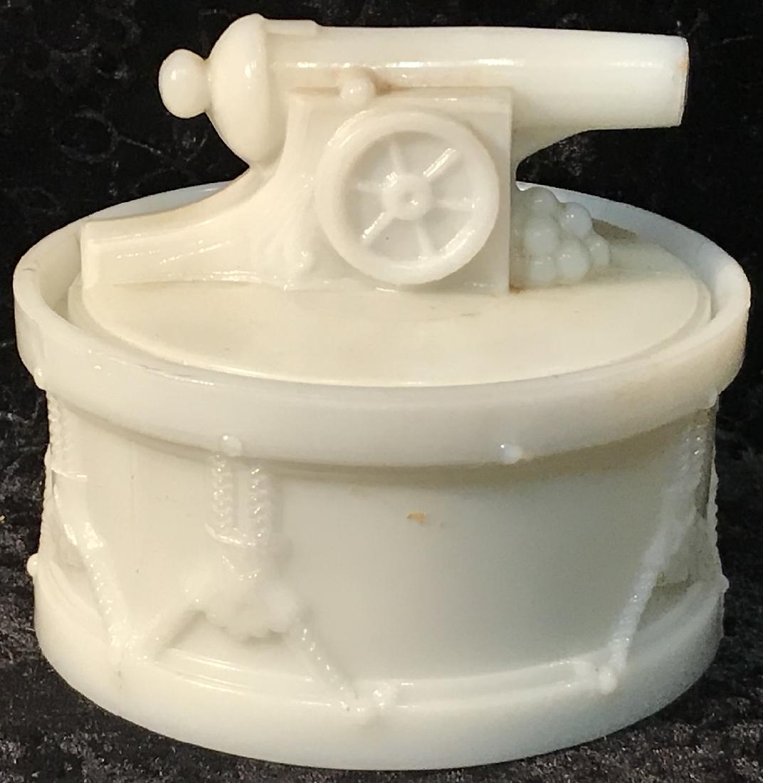 Span Am War Cannon Powder Jar VALLERYSTHAL (1 of 7)