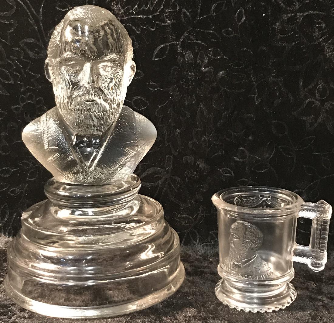 President Garfield Adams Co Memorial Mug & Bust (1 of 10)