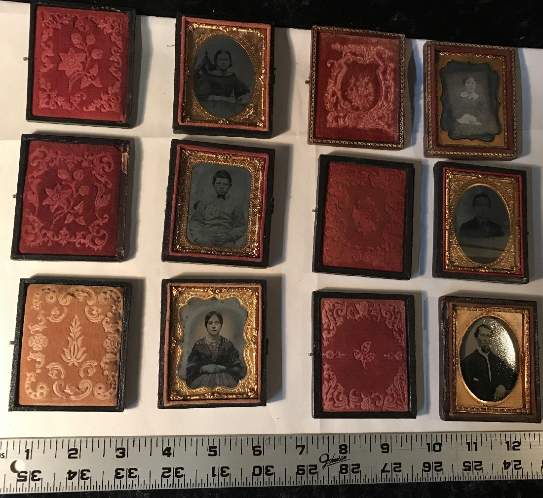 Lot of 6 Daguerreotypes & Tintypes (1 of 11)