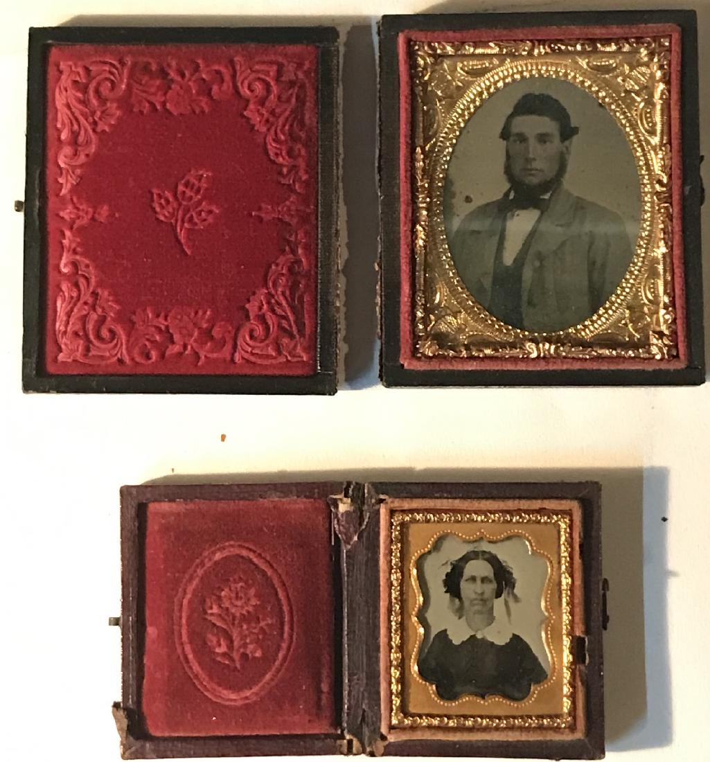 2 Tintype Photographs in Cases (1 of 7)