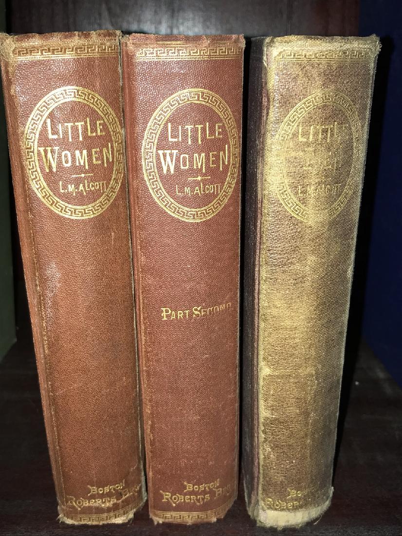 1st Editions "Little Women","Part Second",&"Little Men" (1 of 11)