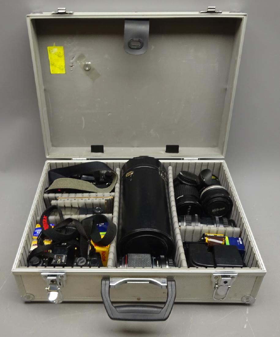 Pentax ILX Camera outfit comprising: two camera bodies, (1 of 2)