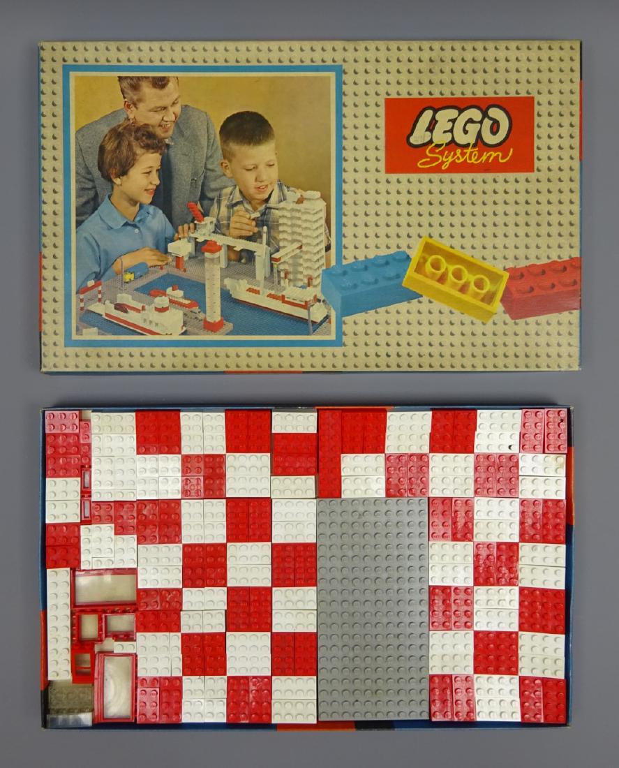Lego System 700/1, boxed, appears complete but: Lego System 700/1, boxed, appears complete but unchecked