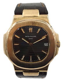 Patek Philippe Nautilus 18ct rose gold automatic (1 of 9)