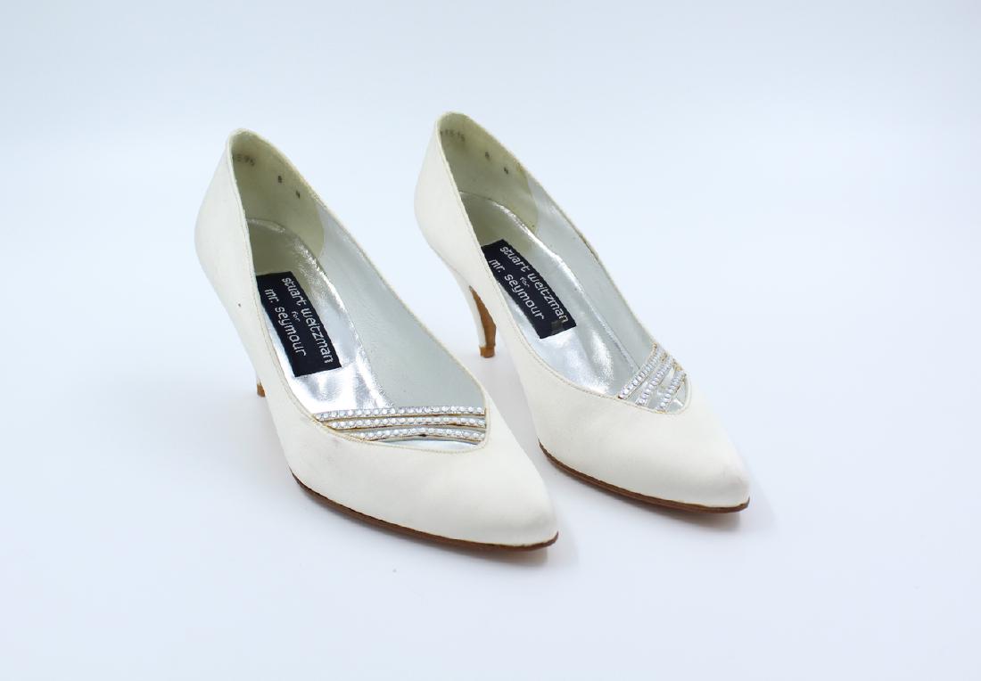 Stuart Weitzman Pumps Heels: For Mr. Seymour, Rhinestone Front, Spain Size: 8 M