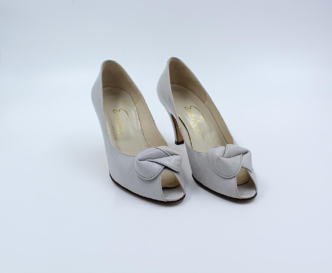 Bella Evins Pumps Heels: Italy, Bow Front, Size: 7B