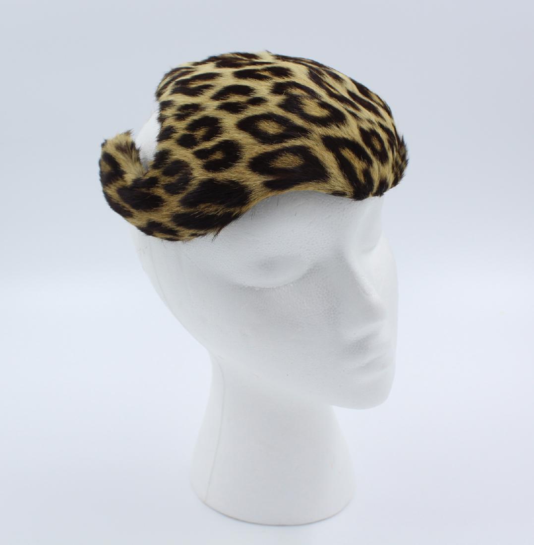 Vintage Leopard Fur Ladies Hat (1 of 6)