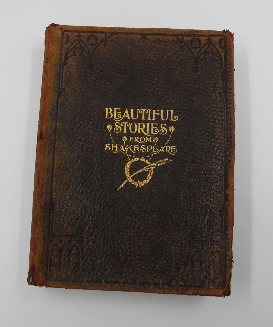1907- Beautiful Stories from Shakespeare: Retold by E. Nesbit, Illustrated Max Bihn Book
