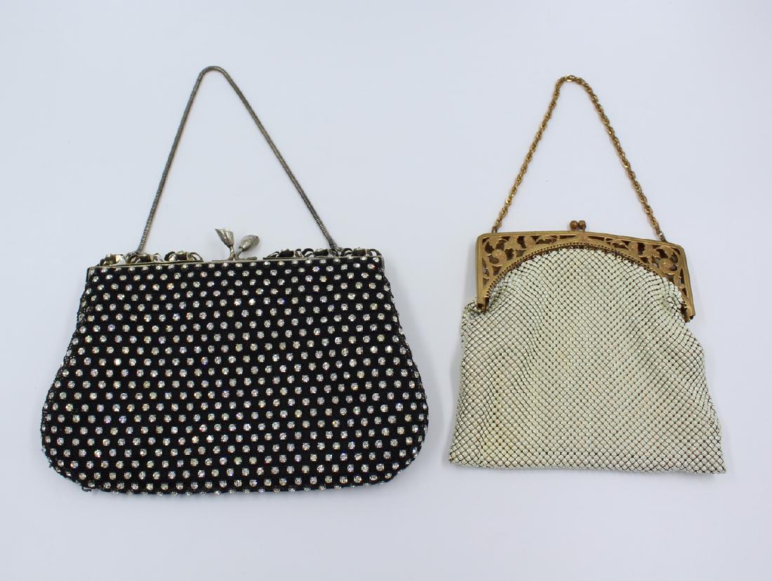 Two Vintage Beaded Ladies Mesh Evening Bags (1 of 3)