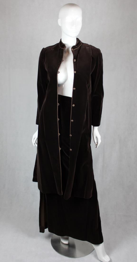 Vintage Velvet Schrader Sport Jacket & Dress (1 of 4)