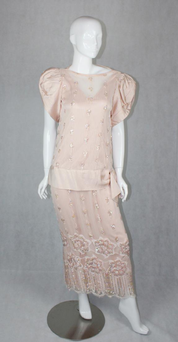 Vintage Digna Yero Evening Gown Dress (1 of 4)