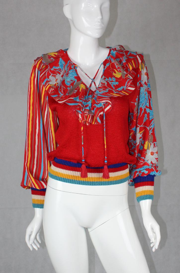 Cute Vintage Diane Freis Sweater (1 of 4)