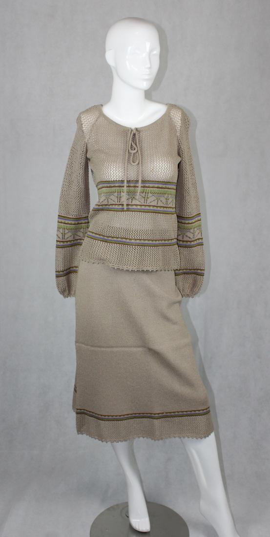 Vintage Lillie Rubin Knit Dress & Top (1 of 4)