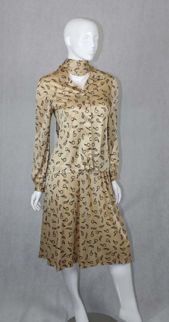 Vintage 60's Halston 3-Piece Dress (1 of 6)