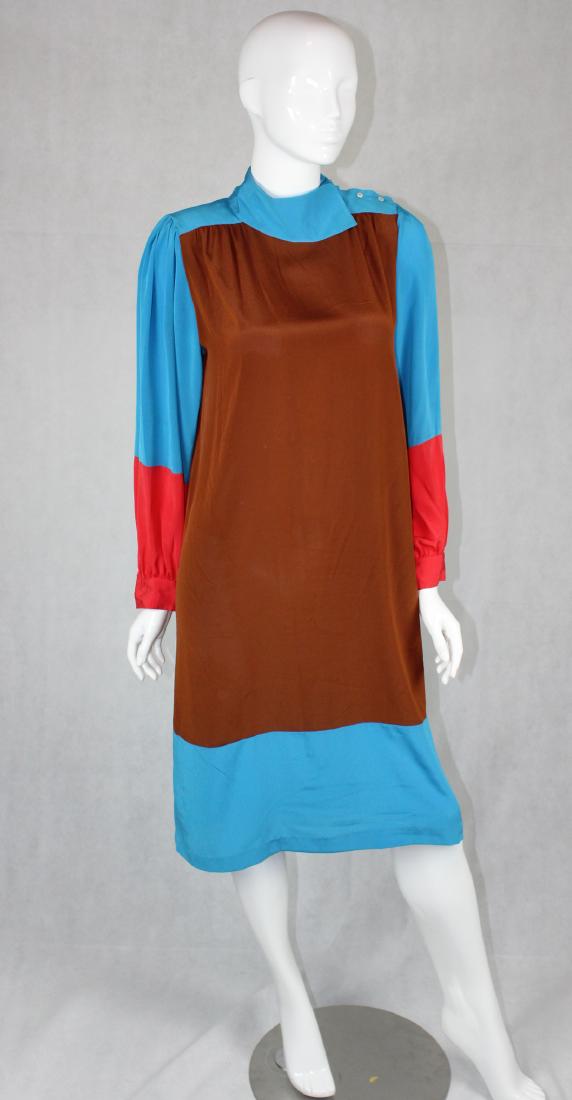Vintage Multi Colored Dress (1 of 3)