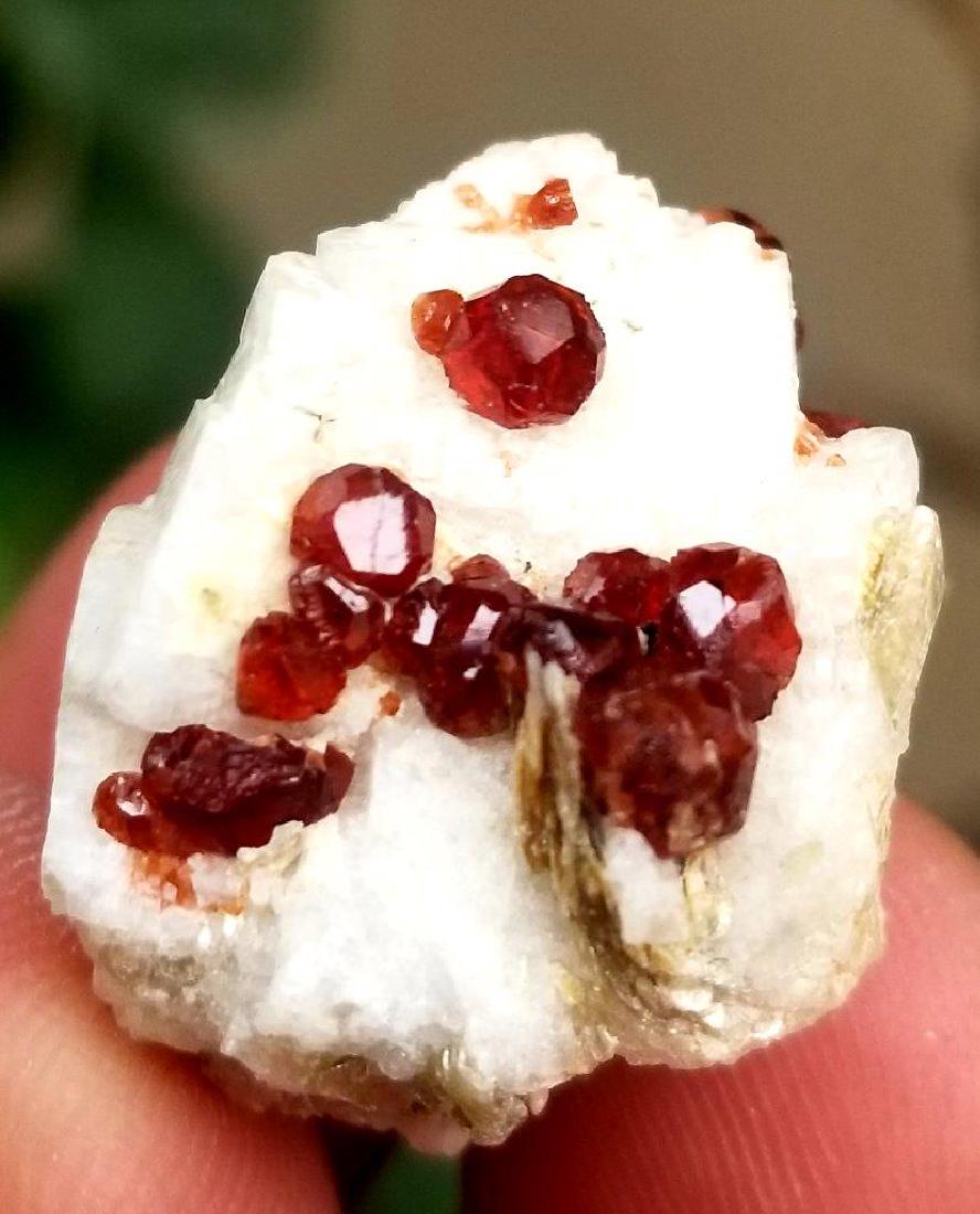 48.5 Carats Hessonite Garnet With Mica: 48.5 Carats Supreme Quality Hessonite Garnet Combined With Mica: Flat-rate of $23.00 to anywhere. shipping rates are determined by Parcel weight and destination. Combined shipping: Please ask about co