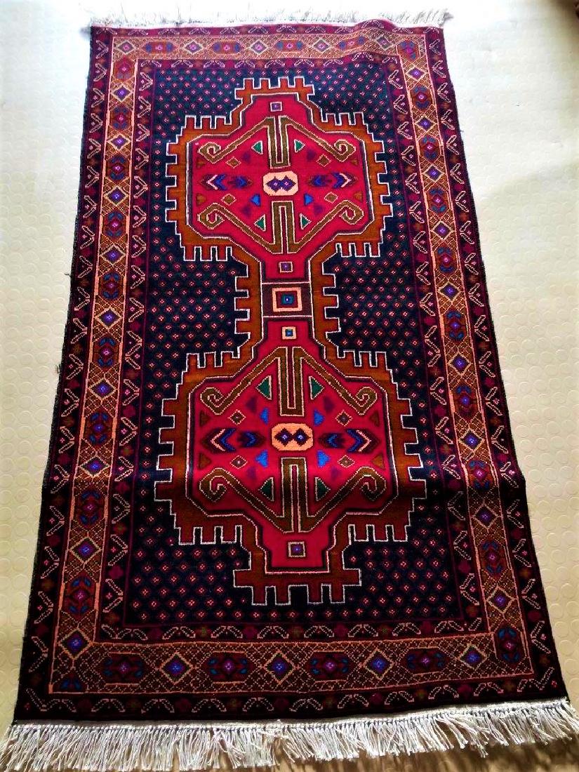 Gulabi Handknotted Afghan Rug (1 of 7)