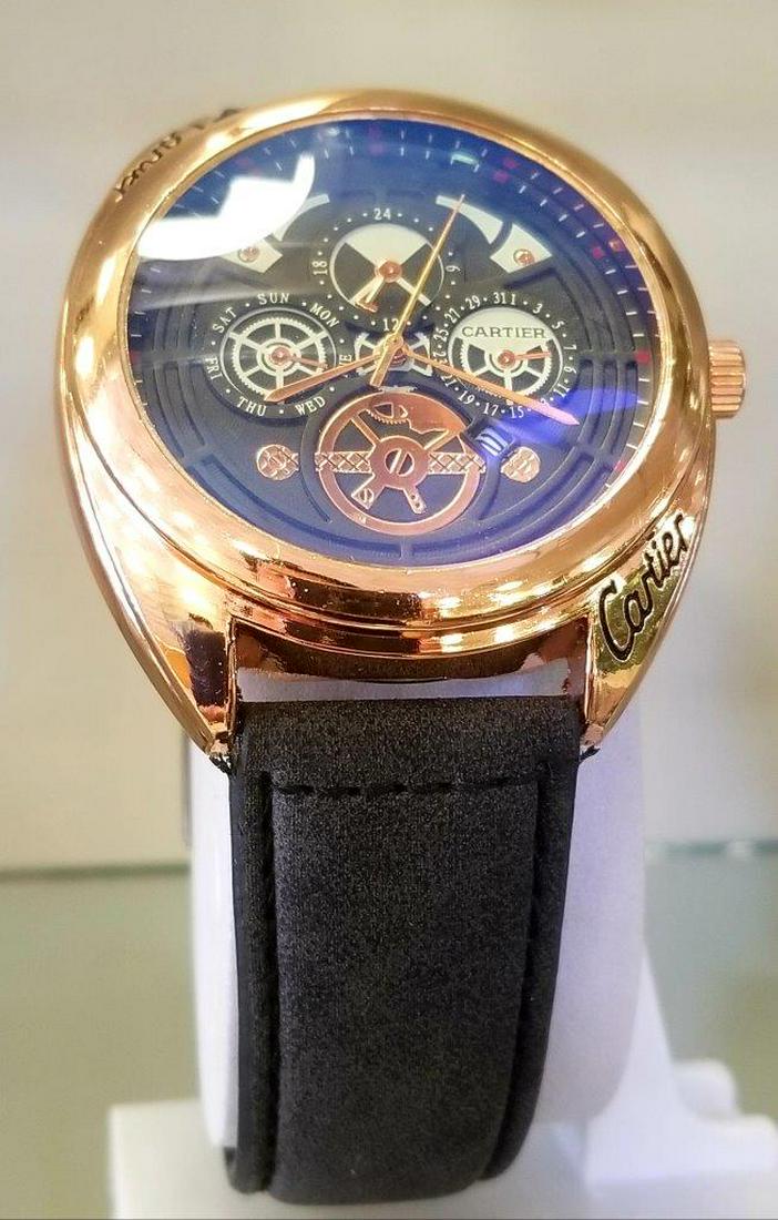 CARTIER - STEEL WINDRIDER DUOGRAPH GMT: Top quality Replica of CARTIER - STEEL WINDRIDER DUOGRAPH GMT DATE DAY & NIGHT: Flat-rate of $23.00 to anywhere. shipping rates are determined by Parcel weight and destination. Combined shipping: Plea
