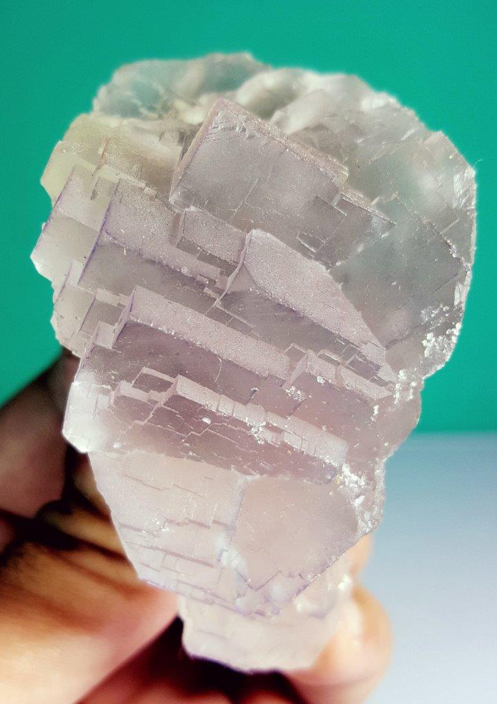 143.1 Grams Undamaged cubic Fluorite Specimen: 143.1 Grams Supreme Quality Undamaged cubic Fluorite Specimen : Flat-rate of $23.00 to anywhere. shipping rates are determined by Parcel weight and destination. Combined shipping: We offer combine shi