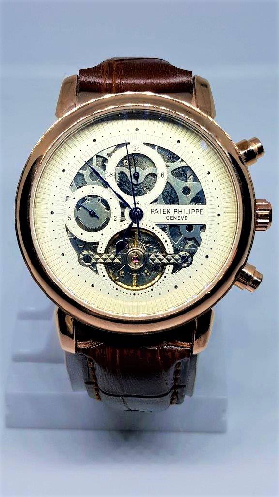 Patek Philippe Geneve Automatic Watch for Men: Top quality Master Replica of Patek Philippe Geneve Automatic Watch for Men : Flat-rate of $23.00 to anywhere. shipping rates are determined by Parcel weight and destination. Combined shipping: We off