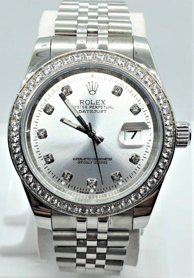 Rolex Oyster Perpetual DATEJUST Automatic Watch: Top quality Master Replica of Rolex Oyster Perpetual DATEJUST Automatic Watch : Flat-rate of $23.00 to anywhere. shipping rates are determined by Parcel weight and destination. Combined shipping: We o