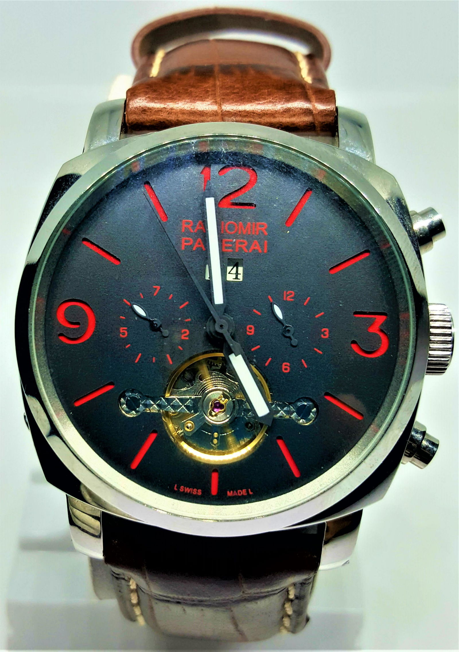Panerai Radiomir Automatic Watch for Men: Master Quality Panerai Radiomir Automatic Watch for Men : Flat-rate of $23.00 to anywhere. shipping rates are determined by Parcel weight and destination. Combined shipping: We offer combine shipping