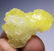 49.5 Carats Lemon Yellow Brucite Crystal