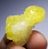 49.5 Carats Lemon Yellow Brucite Crystal - 7