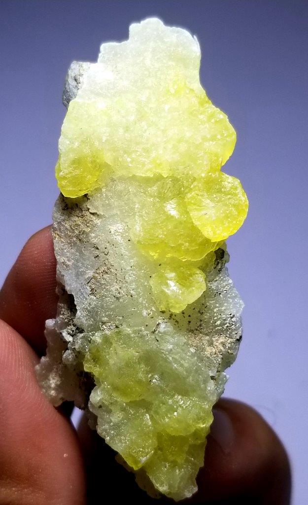 90.5 Carats Lemon Yellow Brucite Crystal: 90.5 Carats Lemon Yellow Brucite Crystal with Mother Rock - 65 29 15.5 mm : Flat-rate of $23.00 to anywhere. shipping rates are determined by Parcel weight and destination. Combined shipping: We offer