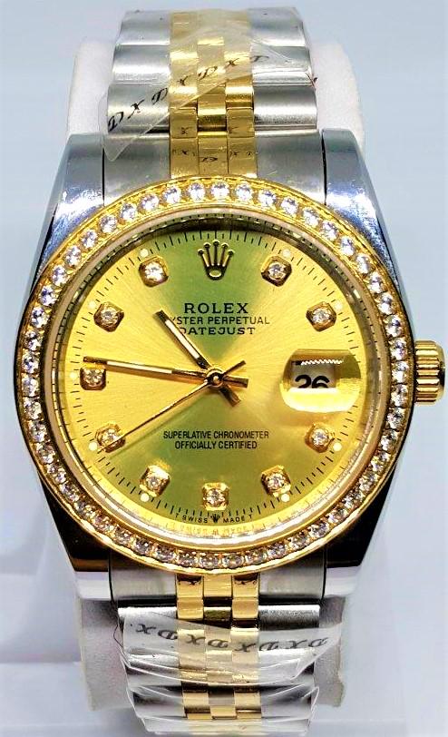 Rolex Oyster Perpetual DATEJUST Automatic Watch: Master Quality Non Authentic Rolex Oyster Perpetual DATEJUST Automatic Watch shipping rates are determined by Parcel weight and destination. Combined shipping: We offer combine shipping on multiple it