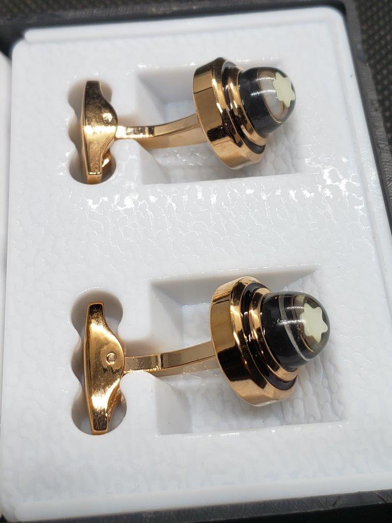 MONTBLANC Cufflinks for Men: MONTBLANC Cufflinks for Men shipping rates are determined by Parcel weight and destination. Combined shipping: We offer combine shipping on multiple items purchased to reduce shipping cost.