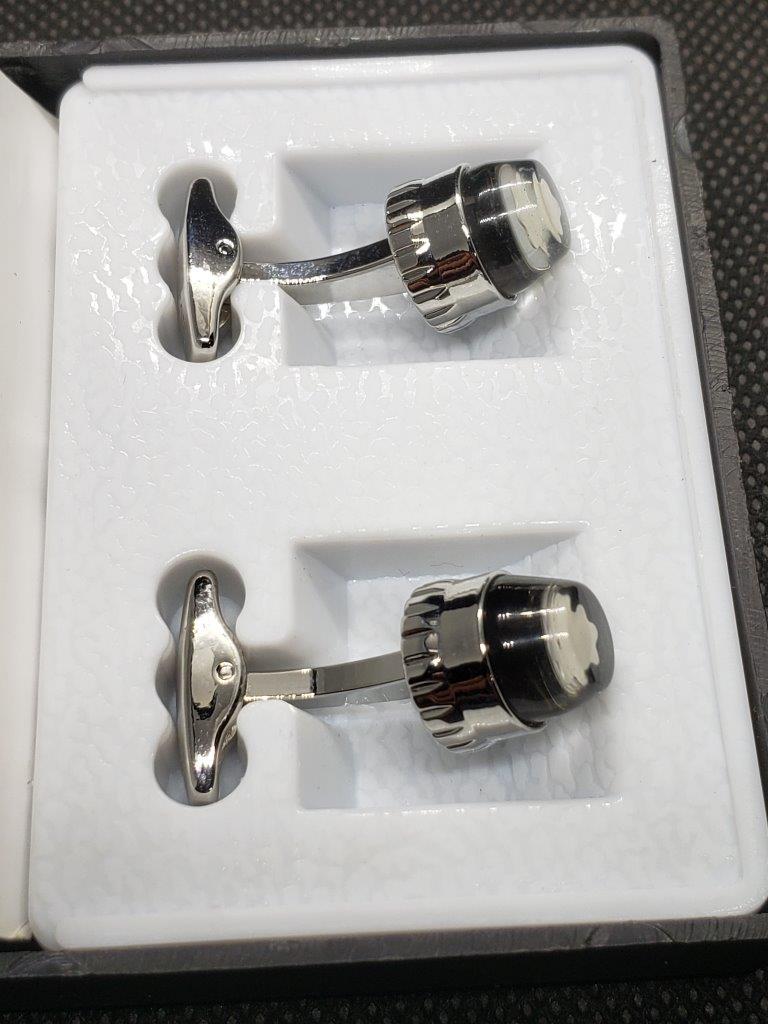 MONTBLANC Cufflinks for Men: MONTBLANC Cufflinks for Men shipping rates are determined by Parcel weight and destination. Combined shipping: We offer combine shipping on multiple items purchased to reduce shipping cost.