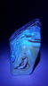 306 Grams Naturally itched Fluorescent Calcite Tumble - 5