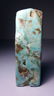470 Grms Naturally itched Fluorescent Calcite Tumble - 3