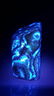 249 Grams Naturally itched Fluorescent Calcite Tumble - 5
