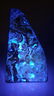 620 Grams Naturally itched Fluorescent Calcite Tumble - 5