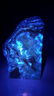 399 Grms Naturally itched Fluorescent Calcite Tumble - 4