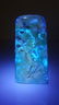 396 Grams Naturally itched Fluorescent Calcite Tumble - 7