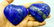 60 GRAMS LAPIS LAZULI PAIRED HEART TUMBLE
