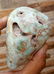 225 Grams itched Aragonite Massage tumbler - 2